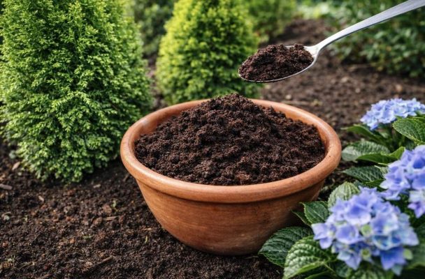 kaffesump-i-tradgarden-naturlig-naring-for-tuja-och-vaxter