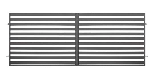 Dubbelgrind Trosa 300 cm Dubbelgrind Trosa 300 cm i antracit RAL 7016